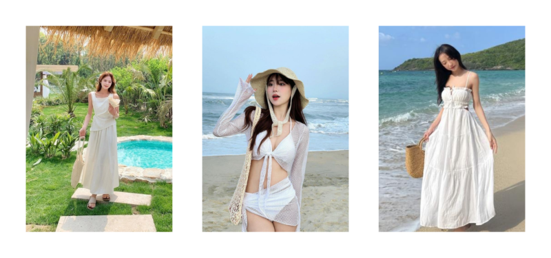 Gợi Ý Phối Đồ Với Túi Cói Đi Biển