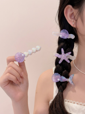 kẹp tóc nàng sò