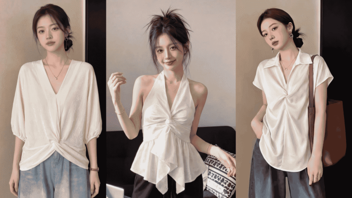 Phối phụ kiện hợp với cổ áo