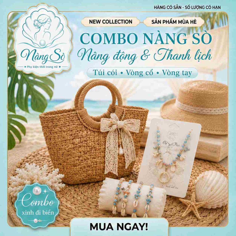 Combo phụ kiện mùa hè